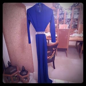 Royal Blue Gown/Maxi Dress